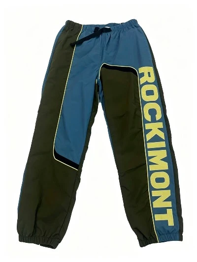 Men's Color Block Piping Embroidery Track Pants Men's Color Block Piping Embroidery Track Pants