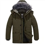 Wodoodporna kurtka zimowa parka