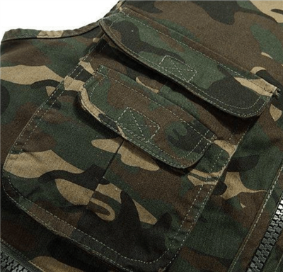 Summer outdoor vest pocket